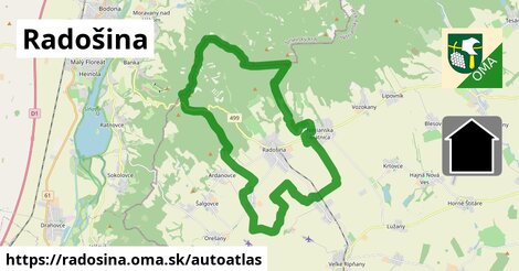 ulice v Radošina