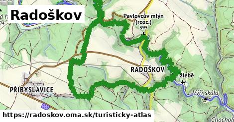 ikona Turistická mapa turisticky-atlas v radoskov