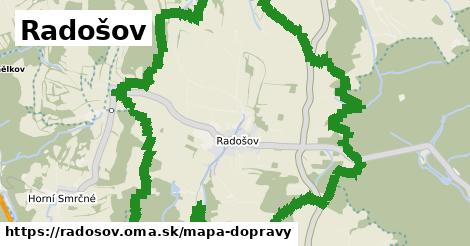 ikona Mapa dopravy mapa-dopravy v radosov