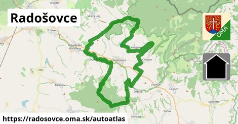 ulice v Radošovce