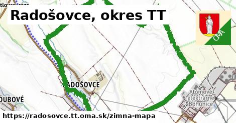 ikona Radošovce, okres TT: 0 m trás zimna-mapa v radosovce.tt