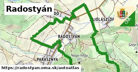 ikona Mapa autoatlas v radostyan