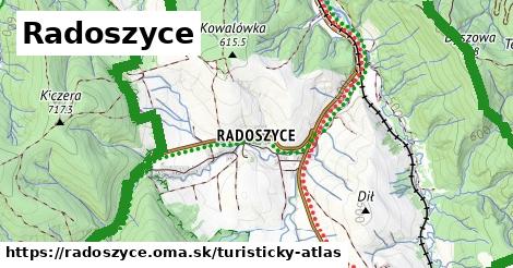 ikona Turistická mapa turisticky-atlas v radoszyce