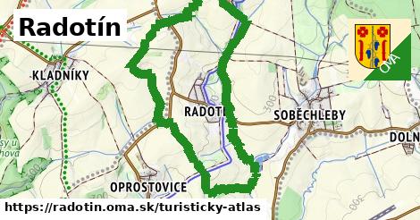 ikona Turistická mapa turisticky-atlas v radotin