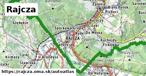 ikona Mapa autoatlas v rajcza