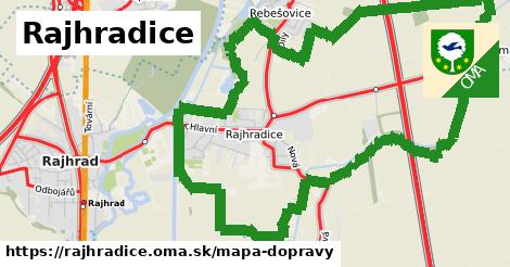 ikona Mapa dopravy mapa-dopravy v rajhradice