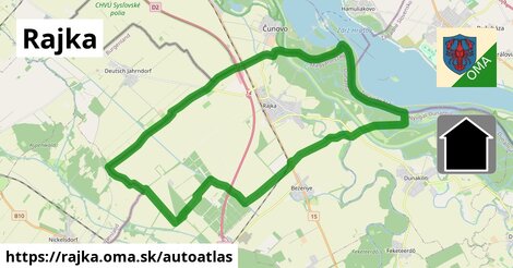 ikona Mapa autoatlas v rajka