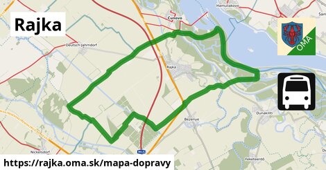 ikona Mapa dopravy mapa-dopravy v rajka