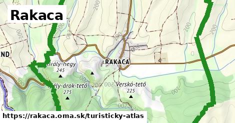 ikona Turistická mapa turisticky-atlas v rakaca