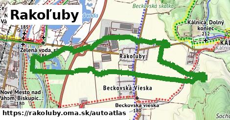 ulice v Rakoľuby