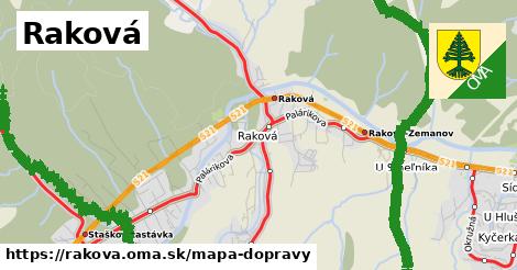 ikona Mapa dopravy mapa-dopravy v rakova