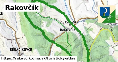 ikona Turistická mapa turisticky-atlas v rakovcik