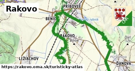 ikona Turistická mapa turisticky-atlas v rakovo