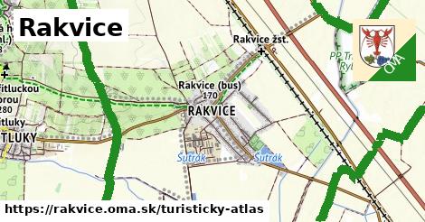 ikona Turistická mapa turisticky-atlas v rakvice