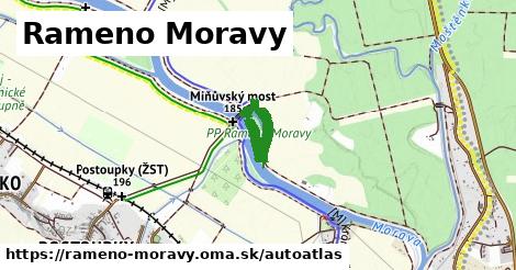 ikona Mapa autoatlas v rameno-moravy