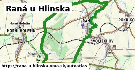 ikona Mapa autoatlas v rana-u-hlinska