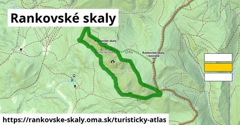 ikona Turistická mapa turisticky-atlas v rankovske-skaly