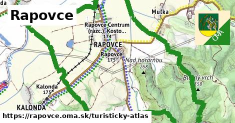 ikona Turistická mapa turisticky-atlas v rapovce