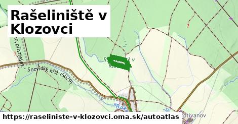 ikona Mapa autoatlas v raseliniste-v-klozovci