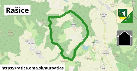 ikona Mapa autoatlas v rasice