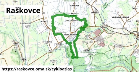 ikona Cyklo cykloatlas v raskovce