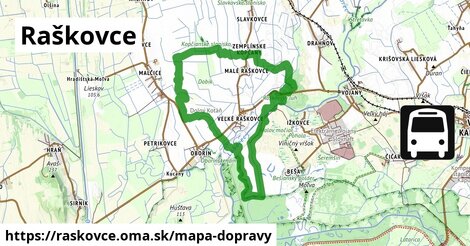 ikona Mapa dopravy mapa-dopravy v raskovce