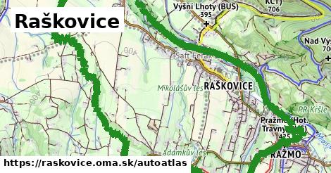 ikona Mapa autoatlas v raskovice