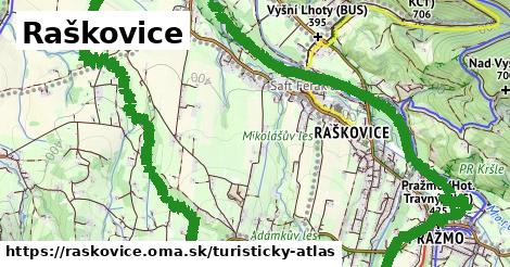 ikona Turistická mapa turisticky-atlas v raskovice