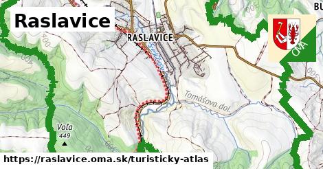 ikona Turistická mapa turisticky-atlas v raslavice