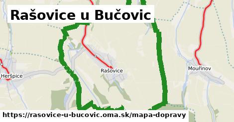 ikona Rašovice u Bučovic: 1,72 km trás mapa-dopravy v rasovice-u-bucovic
