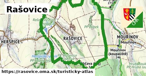 ikona Turistická mapa turisticky-atlas v rasovice