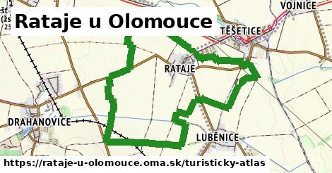 ikona Rataje u Olomouce: 0 m trás turisticky-atlas v rataje-u-olomouce