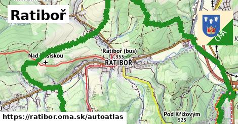 ikona Mapa autoatlas v ratibor