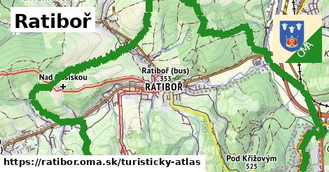 ikona Ratiboř: 0 m trás turisticky-atlas v ratibor