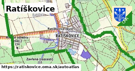 ikona Mapa autoatlas v ratiskovice