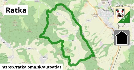 ikona Mapa autoatlas v ratka