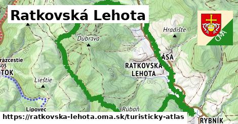 ikona Turistická mapa turisticky-atlas v ratkovska-lehota