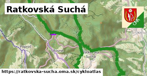 ikona Cyklo cykloatlas v ratkovska-sucha