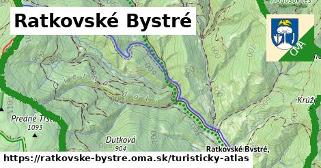 ikona Turistická mapa turisticky-atlas v ratkovske-bystre