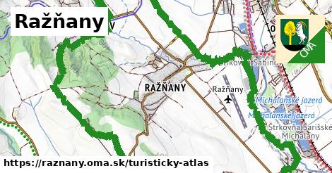 ikona Turistická mapa turisticky-atlas v raznany