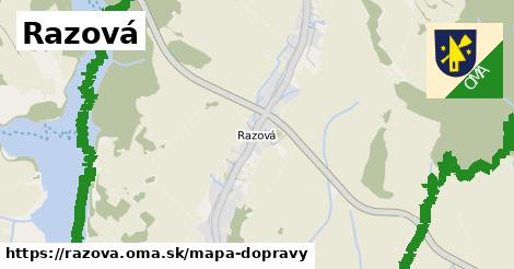 ikona Mapa dopravy mapa-dopravy v razova