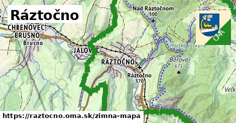 ikona Zimná mapa zimna-mapa v raztocno