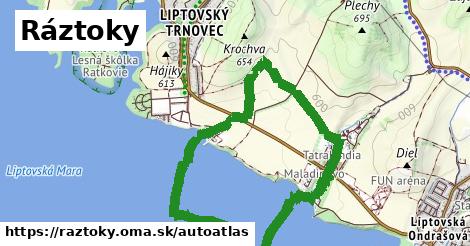 ikona Mapa autoatlas v raztoky