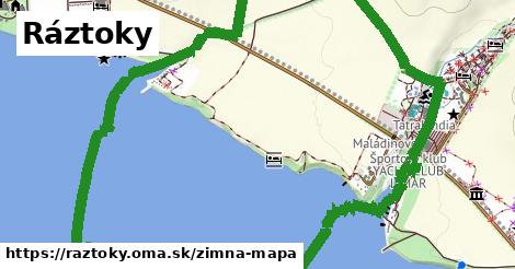 ikona Zimná mapa zimna-mapa v raztoky