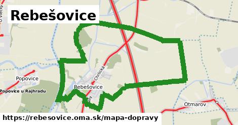 ikona Mapa dopravy mapa-dopravy v rebesovice
