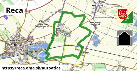 ikona Mapa autoatlas v reca