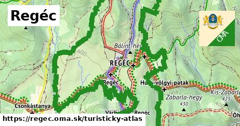 ikona Turistická mapa turisticky-atlas v regec