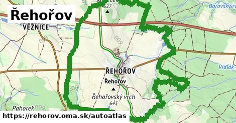 ikona Mapa autoatlas v rehorov