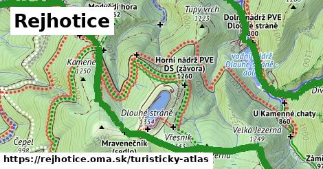 ikona Turistická mapa turisticky-atlas v rejhotice