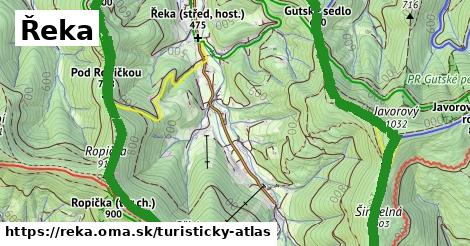 ikona Turistická mapa turisticky-atlas v reka